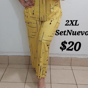 Pull up Yellow Set 2xl